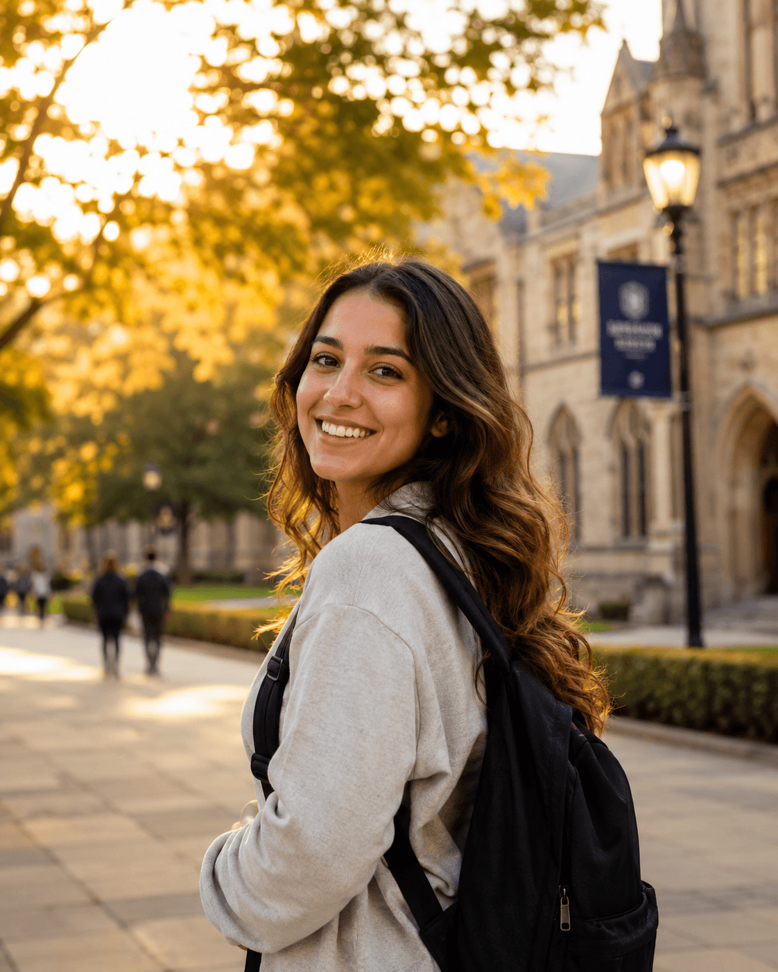 Student preparing for international study opportunities