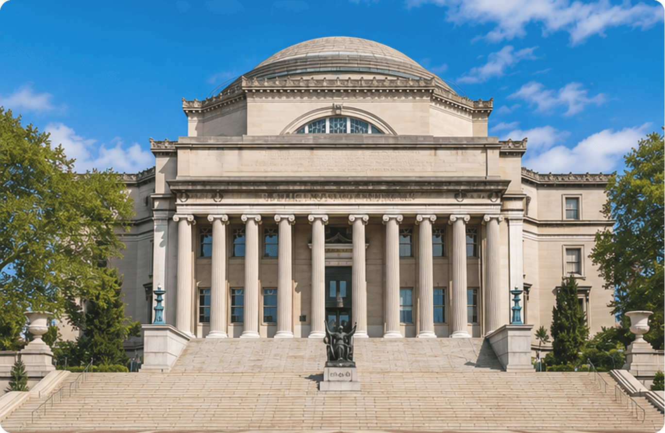 University campus building for study abroad guidance