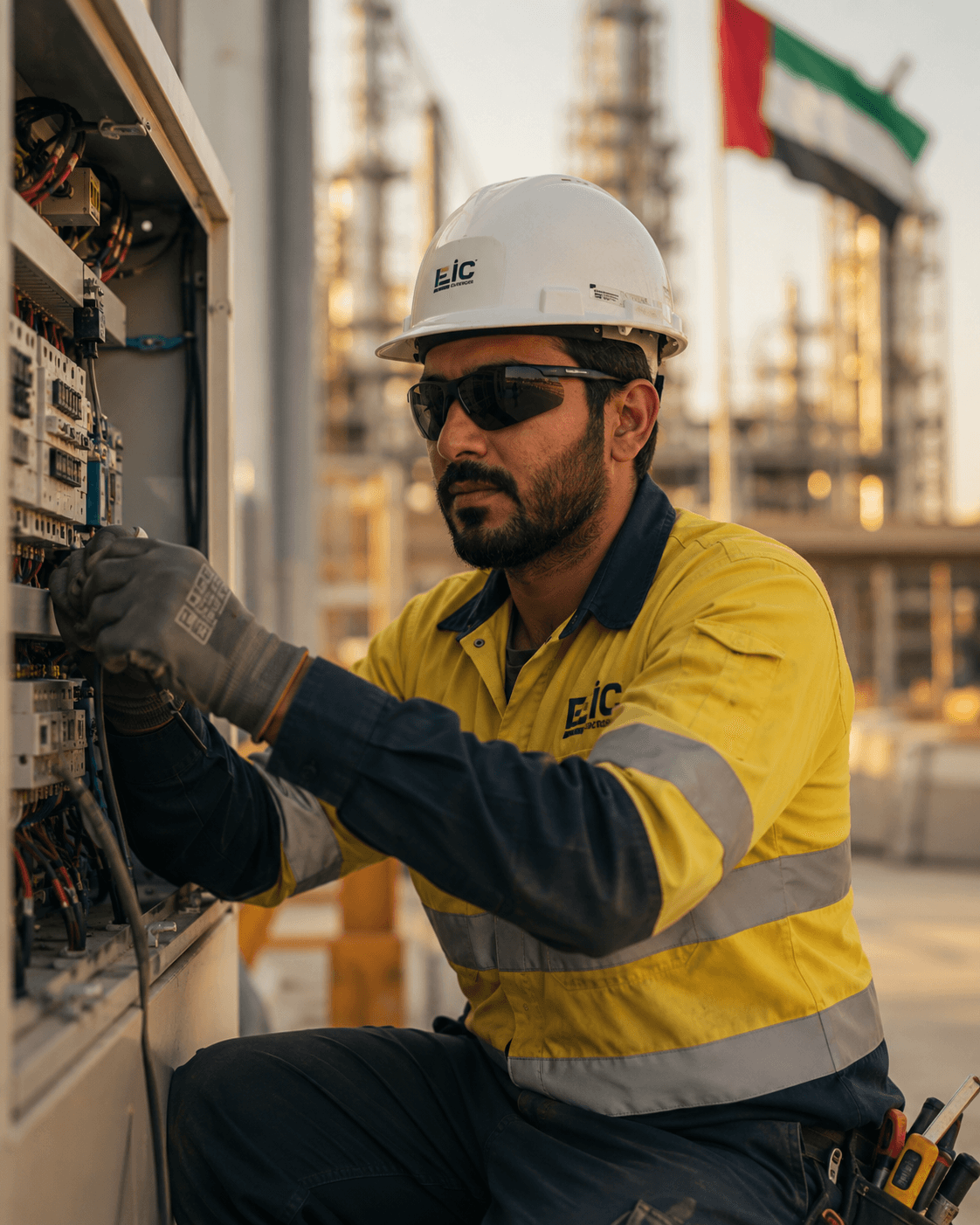 Skilled tradesperson representing overseas workforce pathways