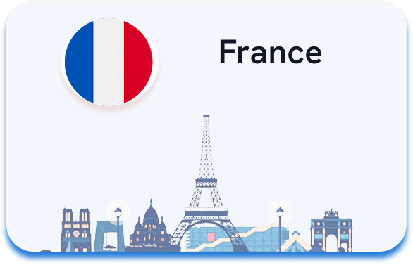 France workforce market card