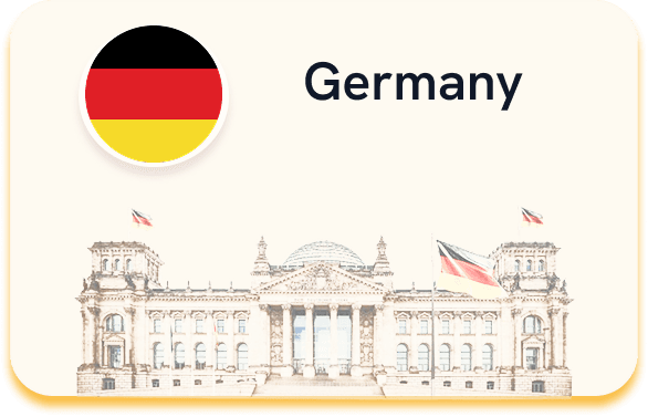 Germany workforce market card