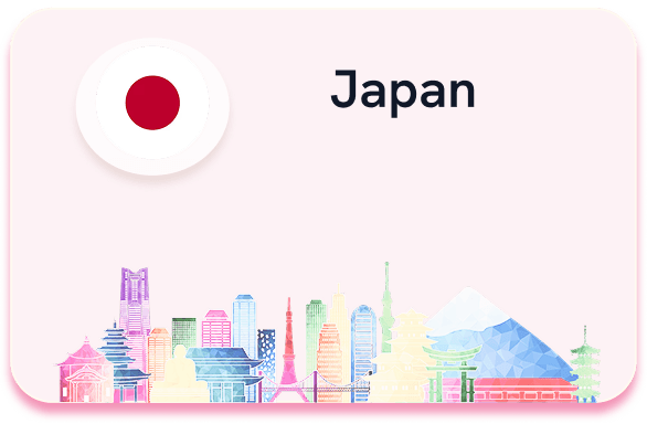 Japan workforce market card