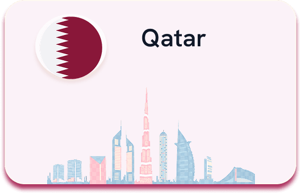 Qatar workforce market card