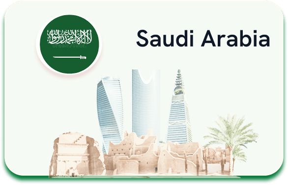 Saudi Arabia workforce market card